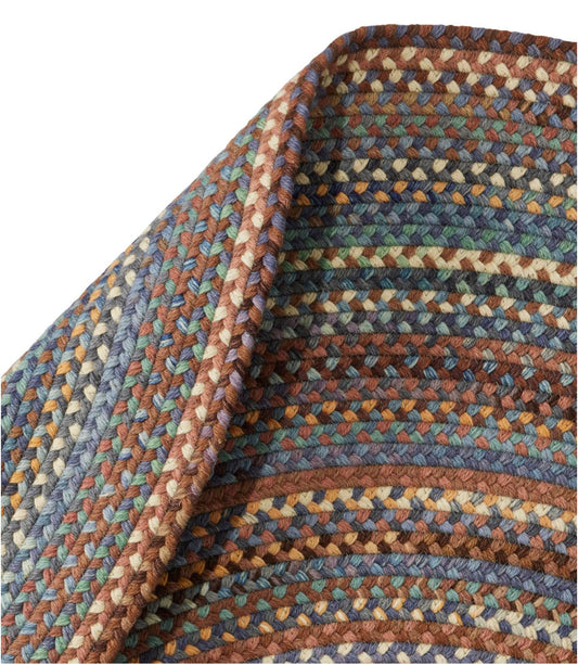 L.L.Bean Braided Wool Rug, 6' Diam. - US 8421
