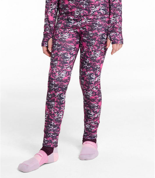 Kids' Wicked Warm Midweight Long Underwear, Pants Print - US 5702