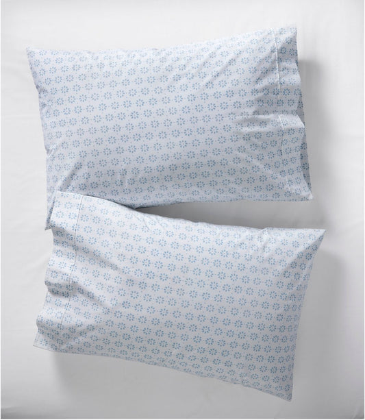 Sunwashed Percale Sheet Collection, Print - US 0714