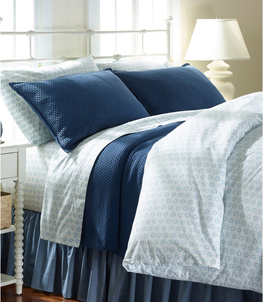 Sunwashed Percale Comforter Cover, Print - US 8063
