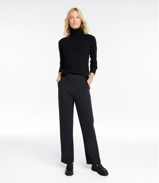Women's Perfect Fit Pants, Fleece-Backed Straight-Leg - US 6805
