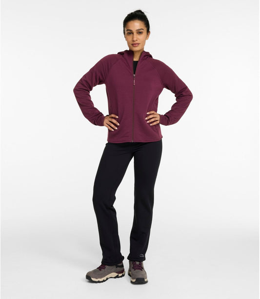 Women's PrimaLoft ThermaStretch Fleece Pants, Mid-Rise Straight-Leg - US 8396