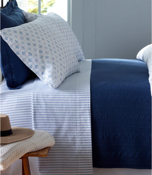 Premium Egyptian Percale Sheet Collection, Stripe - US 6992
