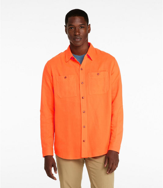 Men's Double L Field Shirt, Hunter Orange - US 7217