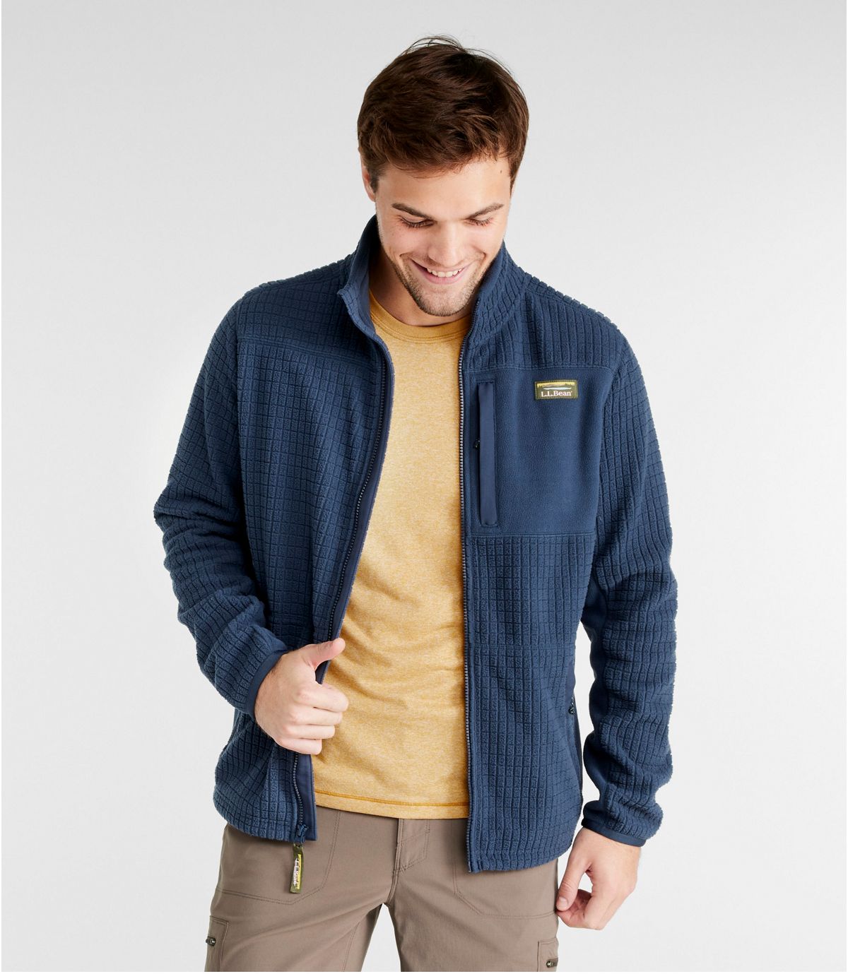 Men's Mountain Classic Windproof Fleece Jacket - US 6869
