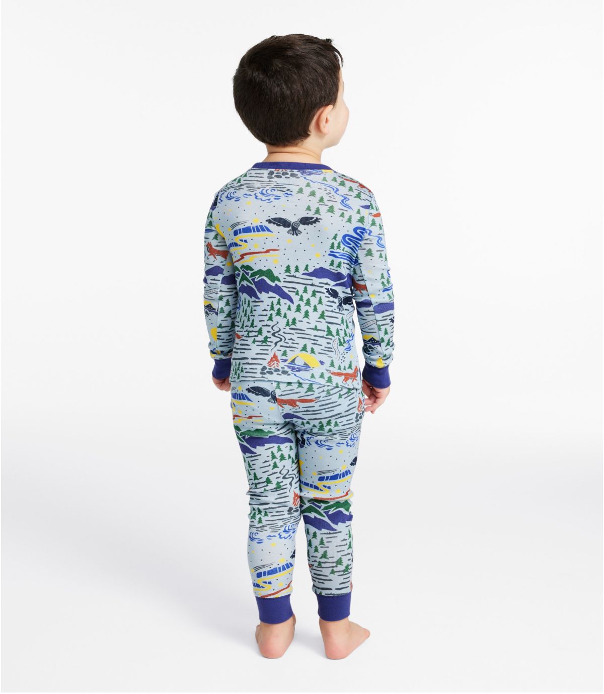 Toddlers' Organic Cotton Fitted Pajamas - US 0418