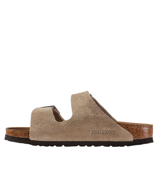 Women's Birkenstock Arizona Sandals, Suede, Classic Footbed - US 3262