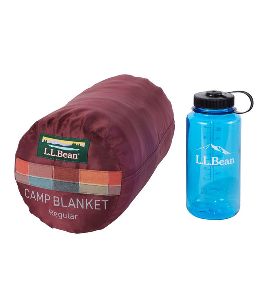 L.L.Bean Flannel Camp Blanket - US 9312