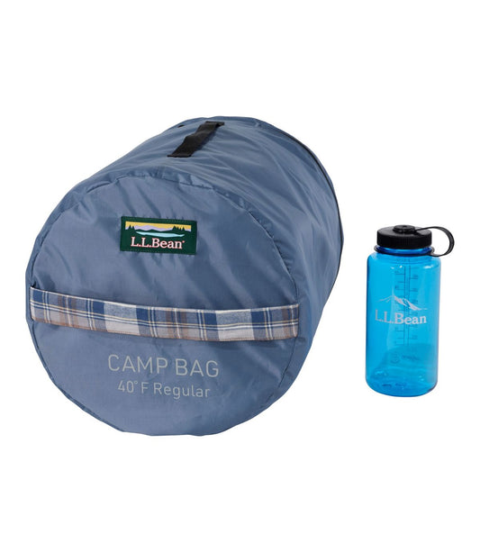 L.L.Bean Flannel Lined Camp Sleeping Bag, 40° - US 7274