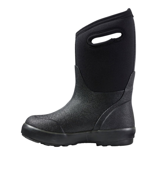 Kids' Bogs Classic Boots, Black - US 4540