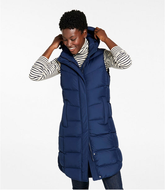 Women's Popham Puffer Long Vest - US 7527
