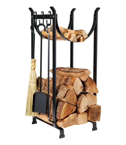 Hearthside Wood Rack With Tools - US 2288