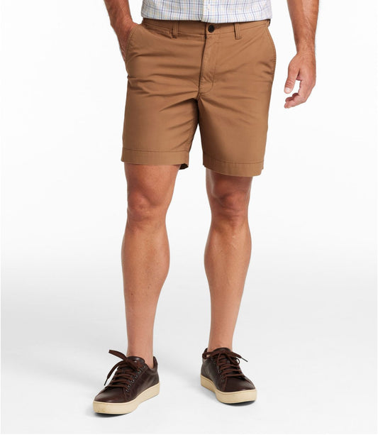 Men's Everyday Poplin Shorts, Standard Fit, 8" - US 2767