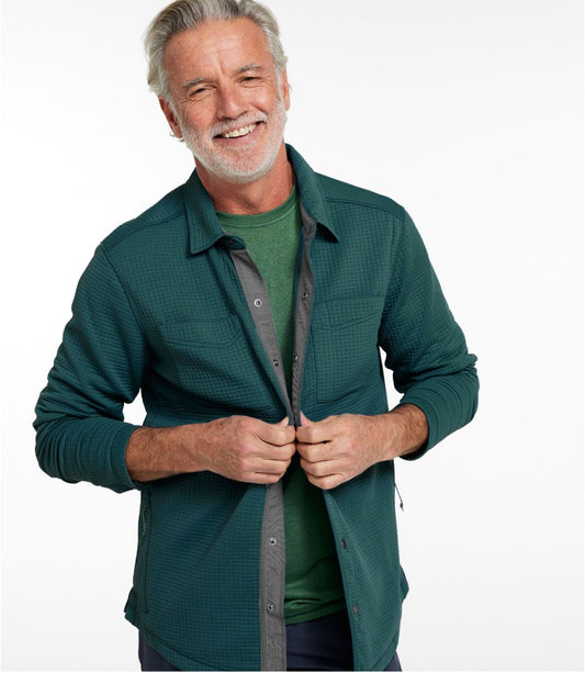 Men's Performance Waffle Shirt Jac - US 4033
