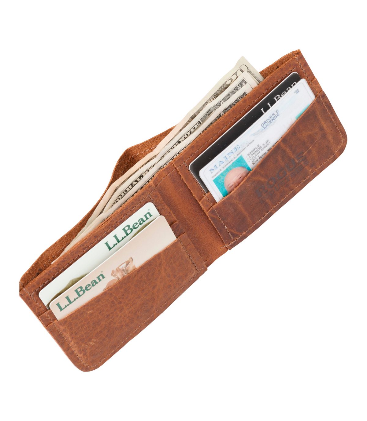 Rogue Heritage Bison Leather Wallet - US 5023