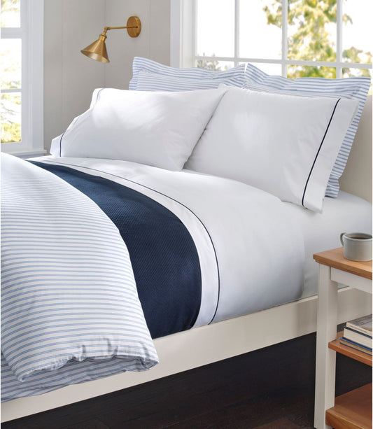 Premium Egyptian Percale Sheet Collection, Satin Stitch - US 4562