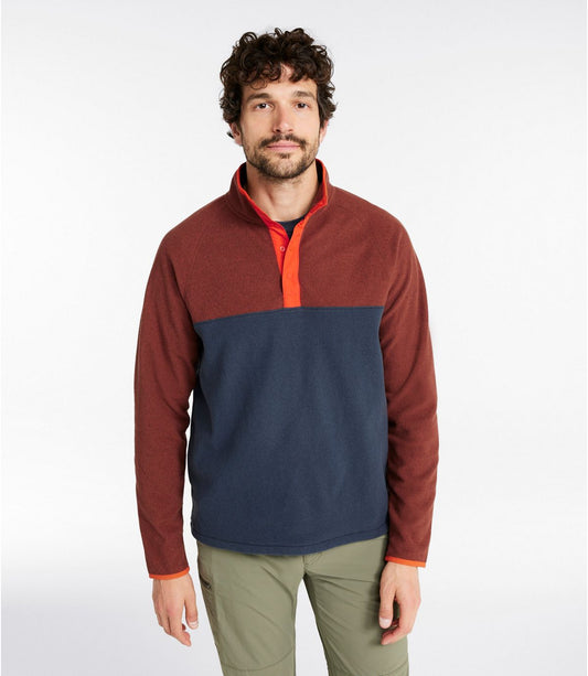 Men's All Season Access Fleece Pullover, Colorblock - US 6913