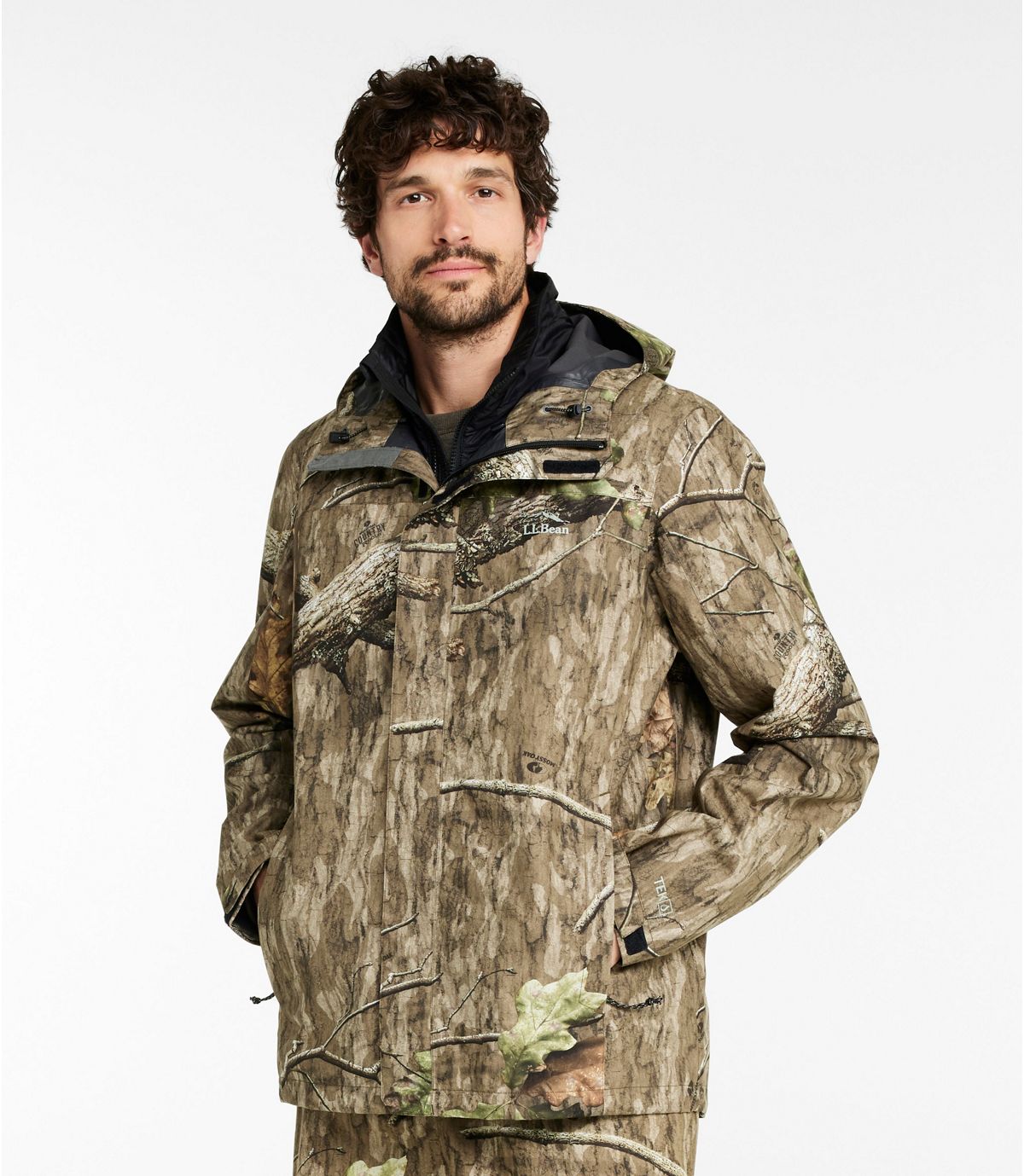 Men's Northwoods II Rain Jacket, Camo - US 7623