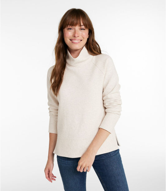 Women's Lakewashed Double-Knit Funnelneck - US 2930