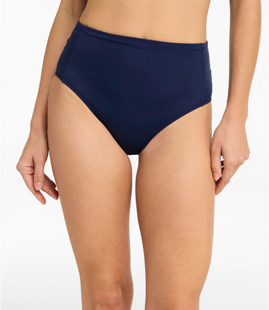 L.L.Bean Coastal Essential Swimwear, High-Rise Brief - US 7327