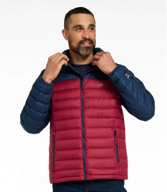 Men's Access Down Puffer, Colorblock - US 9442