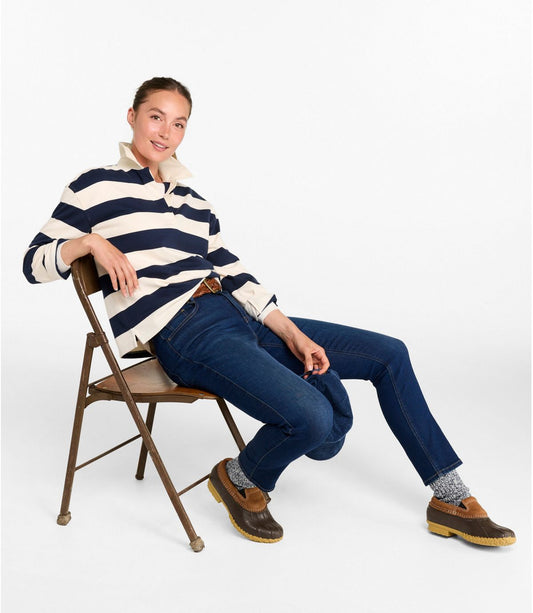 Women's Mountain Classic Rugby, Long-Sleeve Stripe - US 8085