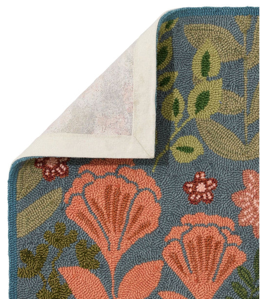 Indoor/Outdoor Vacationland Rug, Floral Bloom - US 2815