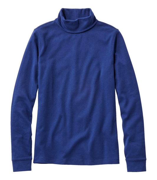 Women's L.L.Bean Interlock Turtleneck, Long-Sleeve - US 6423