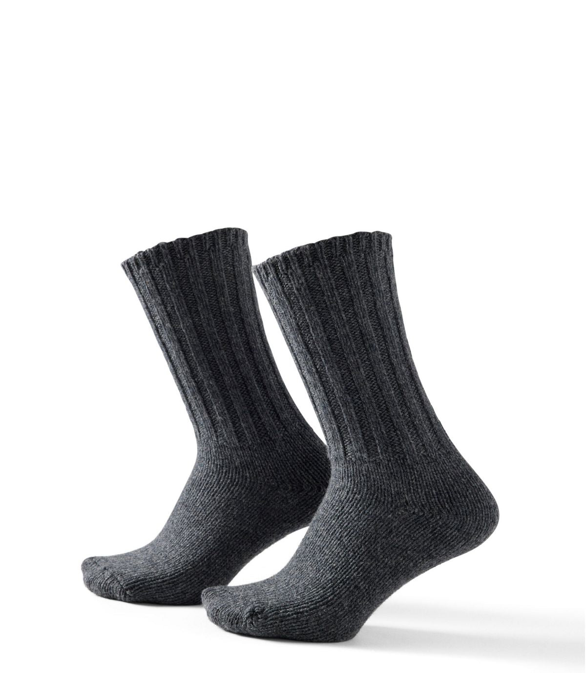 Adults' Merino Wool Ragg Socks, 10" 2-Pack - US 1297