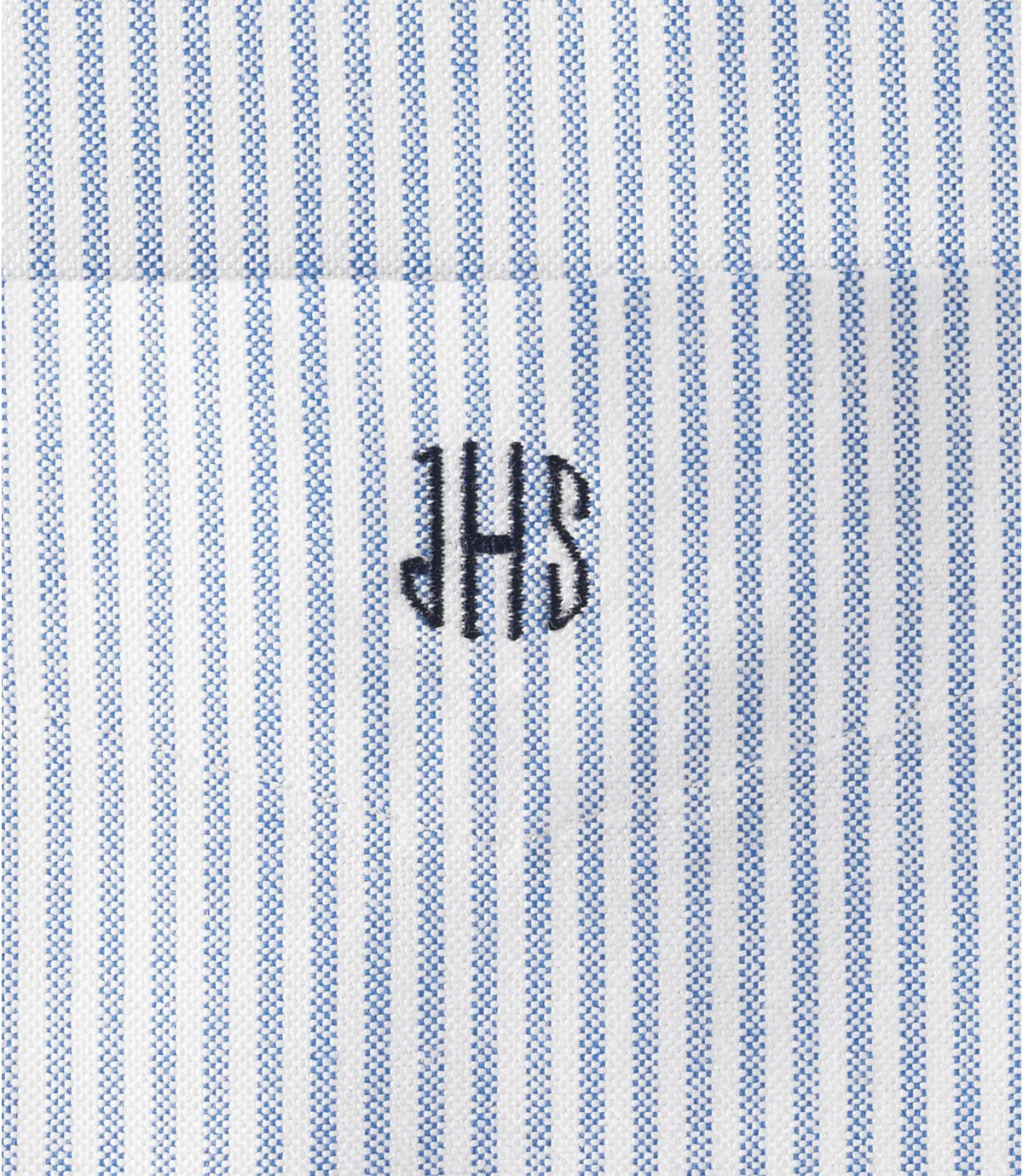 Men's Wrinkle-Free Classic Oxford Cloth Shirt, Traditional Fit University Stripe - US 1188
