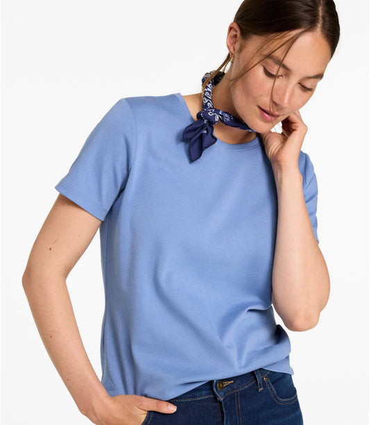 Women's L.L.Bean Tee, Short-Sleeve Crewneck - US 6104