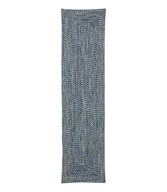 All-Weather Braided Runner, Concentric Pattern Rectangular - US 4024
