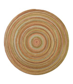 L.L.Bean Braided Wool Rug, 6' Diam. - US 8421