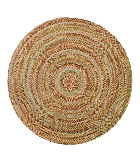 L.L.Bean Braided Wool Rug, 6' Diam. - US 8421