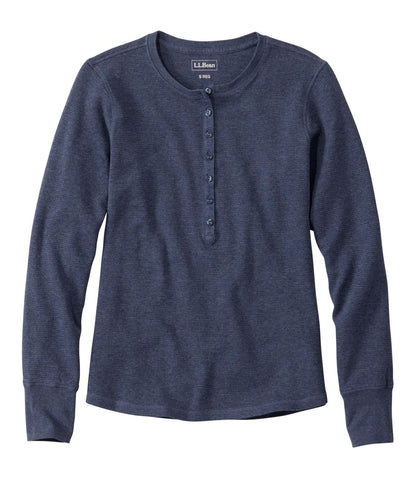 Women's Waffle-Knit Henley - US 1579