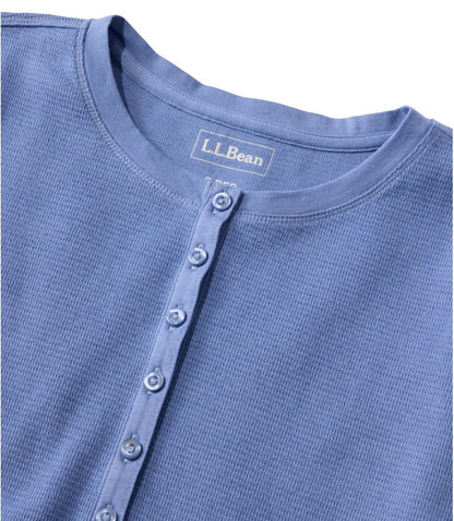 Women's Waffle-Knit Henley - US 1579