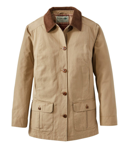 Women's Adirondack Barn Coat, Flannel-Lined - US 1822