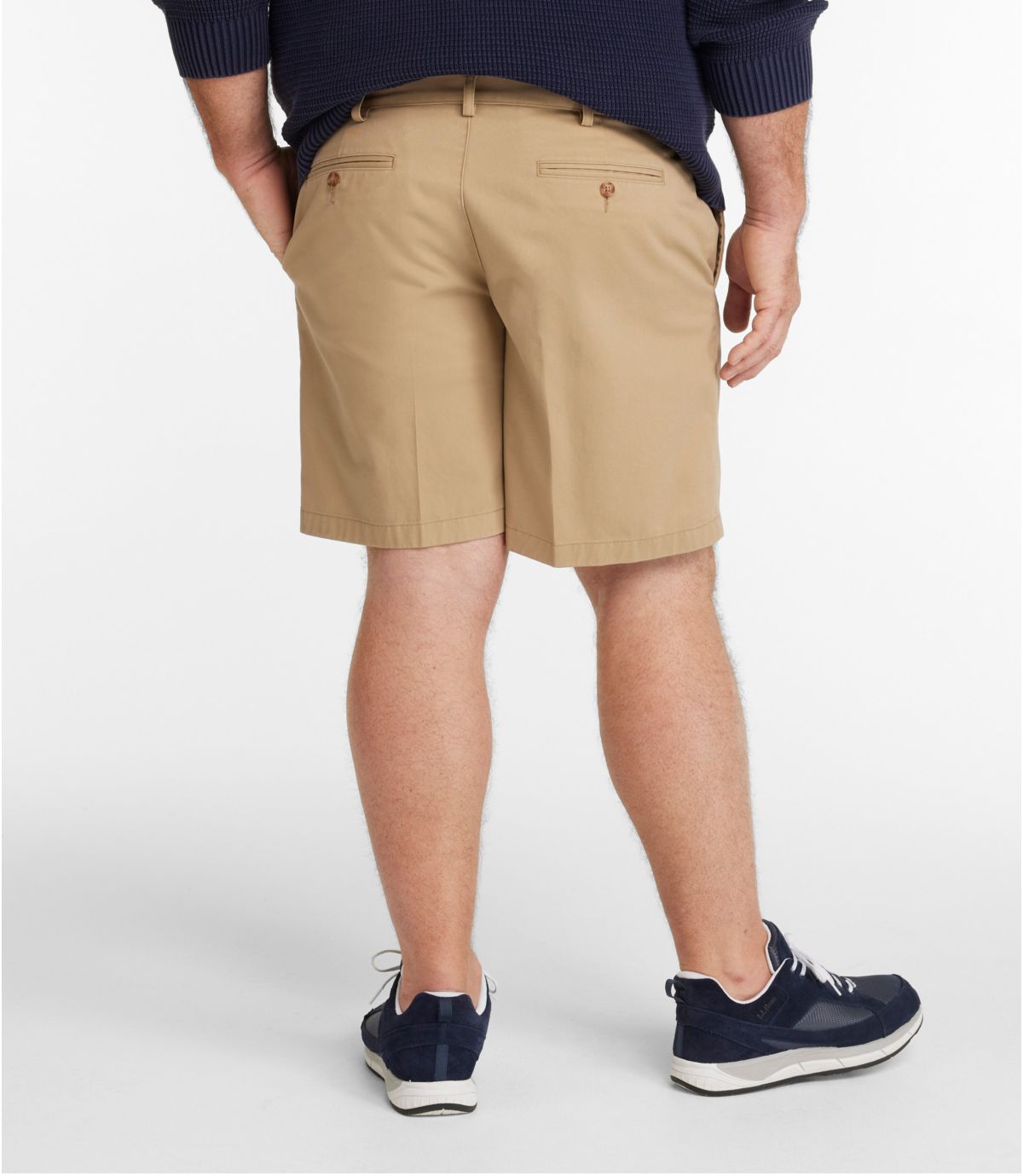 Men's Wrinkle-Free Double L® Chino Shorts, Classic Fit, 8" - US 8719