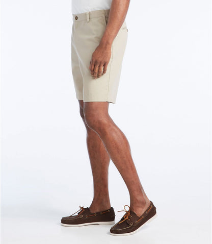 Men's Wrinkle-Free Double L® Chino Shorts, Natural Fit, Hidden Comfort Waist, 8" - US 1962