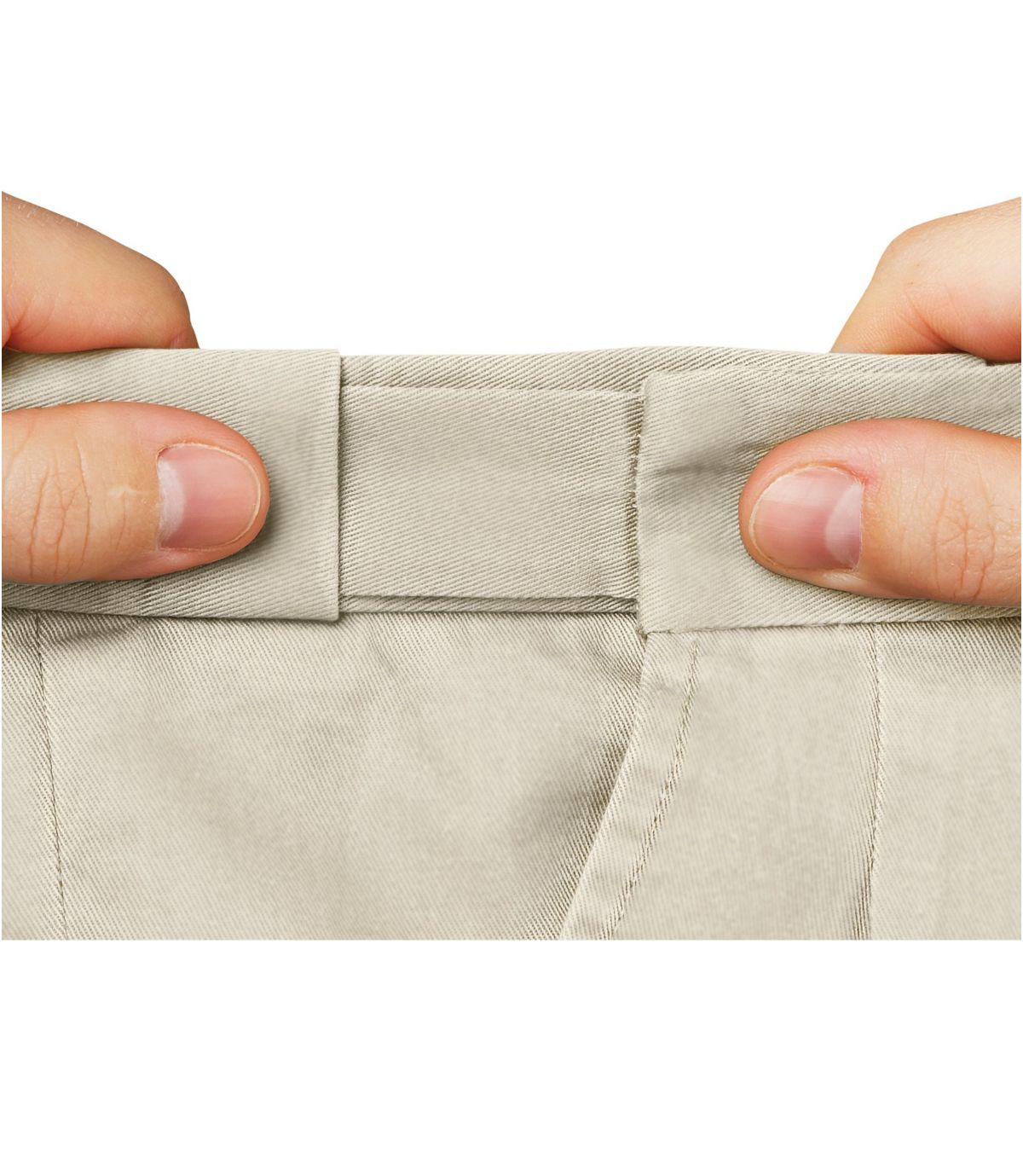 Men's Wrinkle-Free Double L® Chino Shorts, Natural Fit, Hidden Comfort Waist, 8" - US 1962