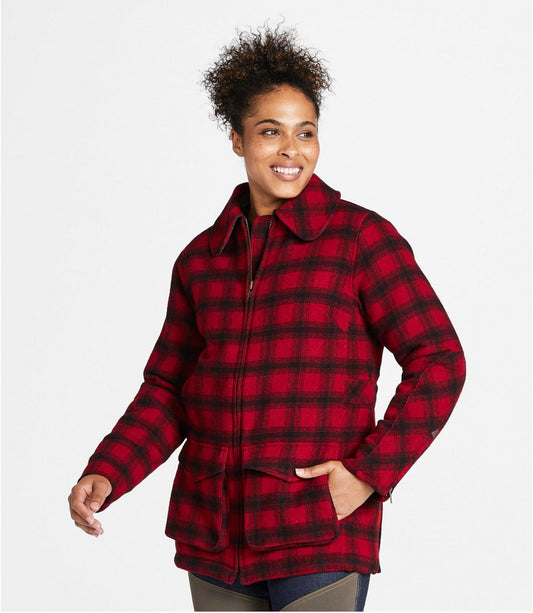 Women's Maine Guide Wool Parka, PrimaLoft - US 6541