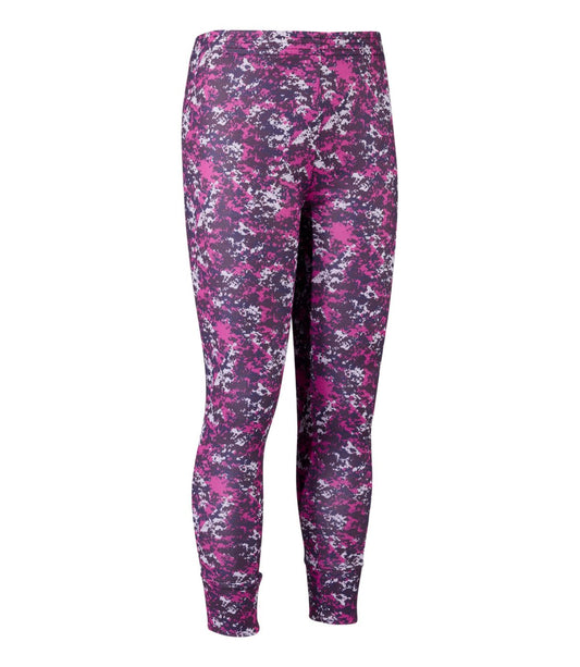 Kids' Wicked Warm Midweight Long Underwear, Pants Print - US 5343