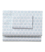 Sunwashed Percale Sheet Collection, Print - US 0714