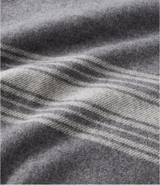 Washable Wool Throw, Striped - US 3320
