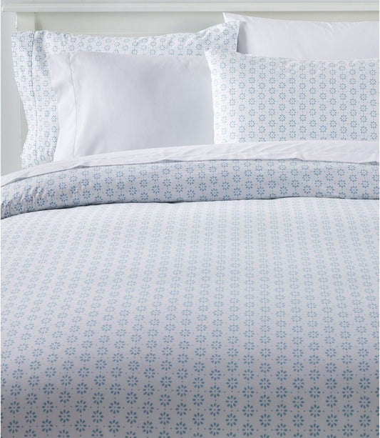 Sunwashed Percale Comforter Cover, Print - US 8063