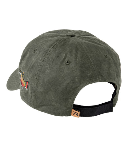 Adults' MIF&W Waxcloth Hat, Brook Trout - US 4307