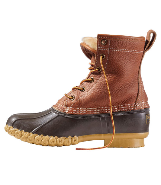 Women's Bean Boots, 8" Shearling-Lined Insulated - US 0133