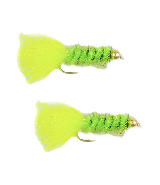 Gold Bead Crystal Bugger, 2-Pack - US 1957