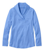 Women's L.L.Bean Pullover, Long-Sleeve Shawl Collar - US 2646