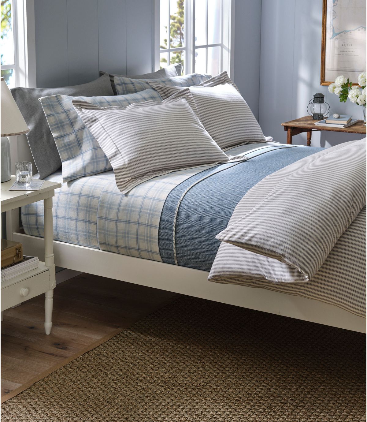 Washable Wool Blanket, Herringbone - US 4938
